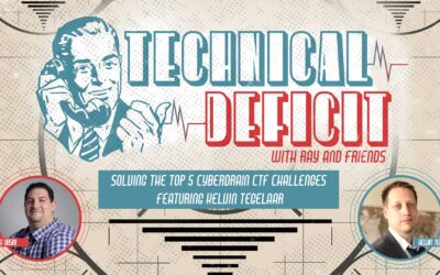 Technical Deficit Ep 7:  Solving The Best CyberDrain CTF Challenges with Kelvin Tegelaar